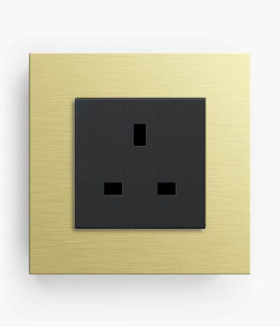 GIRA Esprit Gold plug socket
