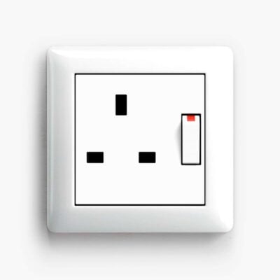 Standard 55 White Socket