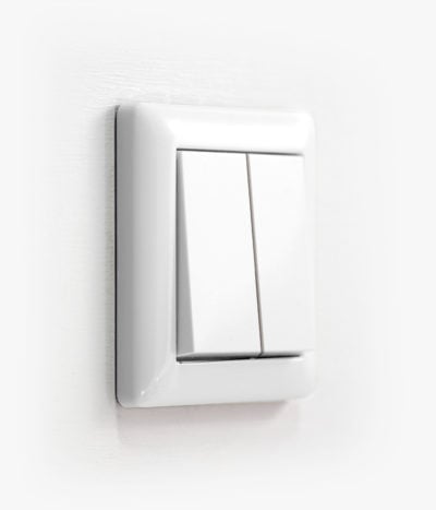 Standard 55 White Double (2-way)