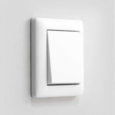 Standard 55 White Matt Single (2-way)