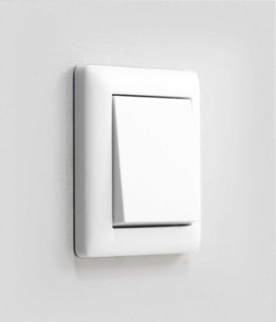 Standard 55 White Matt Single (2-way)