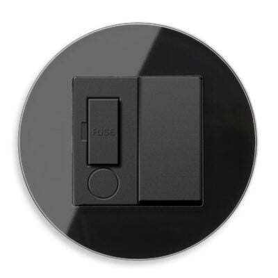 Studio Black Single switched fused spur
