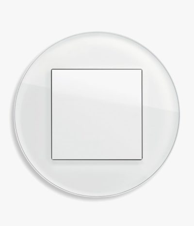 GIRA Studio White Glass light switch