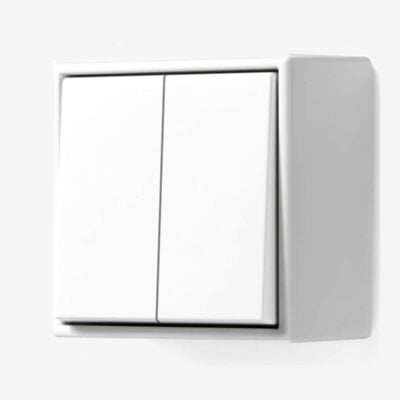 Jung LS 990 CUBE surface mounted light switch