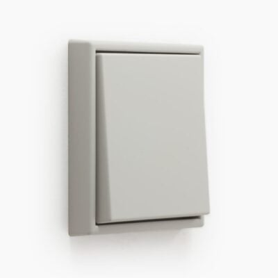 Colours from Swtch Jung Les Couleurs de Le Corbusier 32013 grey light switch