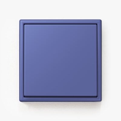 Jung LS990 light switch in Ultramarine Blue 32020