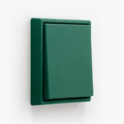 Jung Les Couleurs de Le Corbusier 32040 green light switch