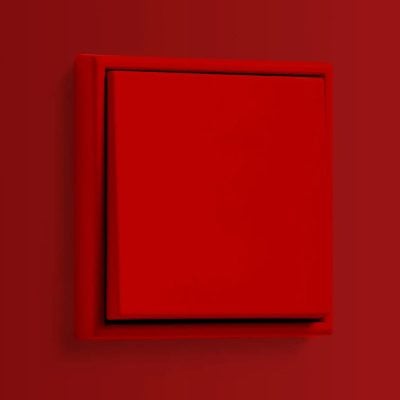 Jung LS 990 Les Couleurs Rouge Vermillon "1931"