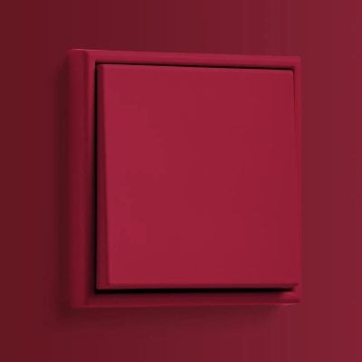 Jung LS 990 Les Couleurs Rouge Carmin "1931"