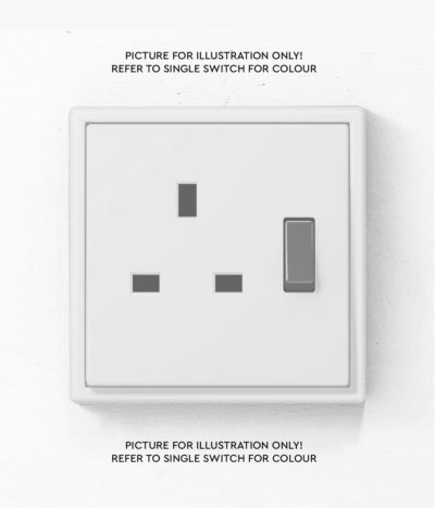 LS 990 Céruléen Vif Single Switched Socket