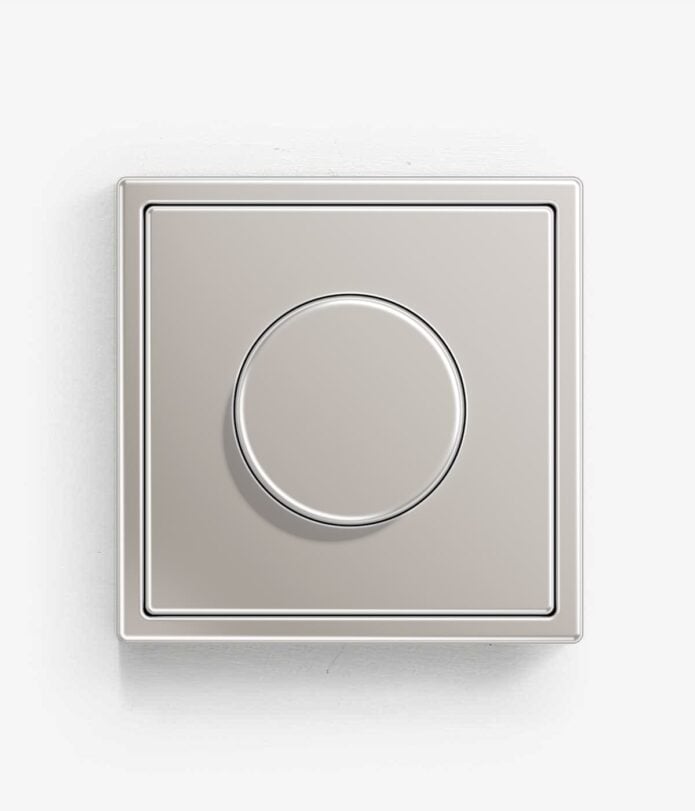 Jung LS990 Stainless Steel dimmer switch