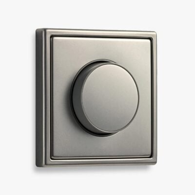 Dimmer from Swtch Jung LS 990 Silver Dimmer