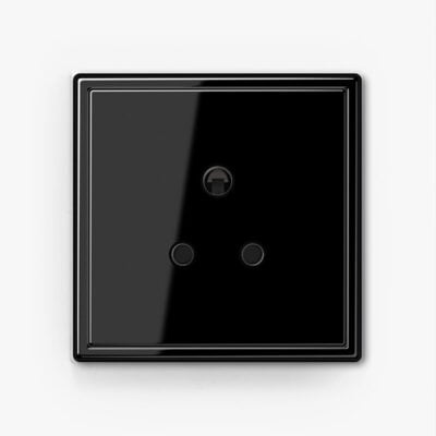 JUNG LS990 Black 5A 3-pin socket
