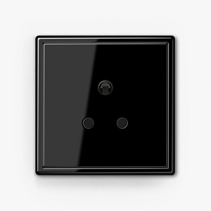 JUNG LS990 Black 5A 3-pin socket