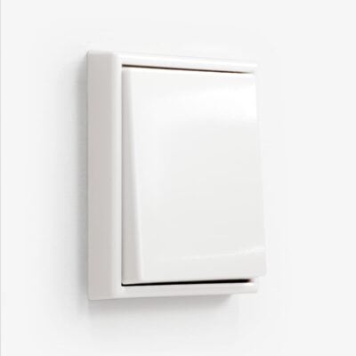 LS990 White single switch