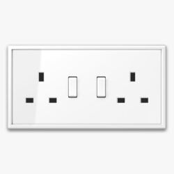 Jung LS 990 White socket