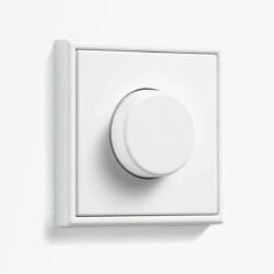 JUNG LS 990 Dimmer in matt white