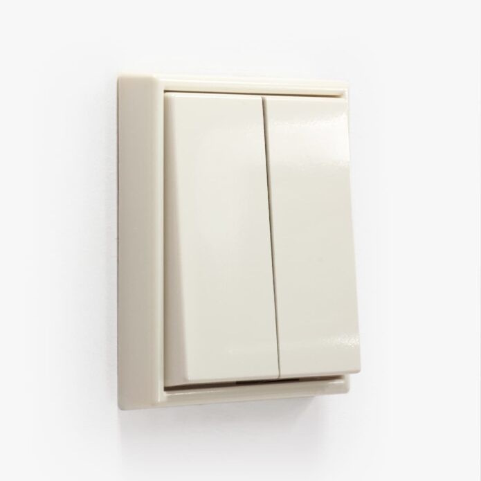 Jung LS 990 Cream light switch