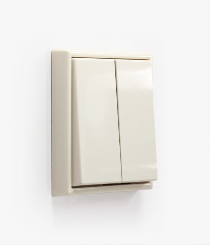 Jung LS 990 Cream light switch