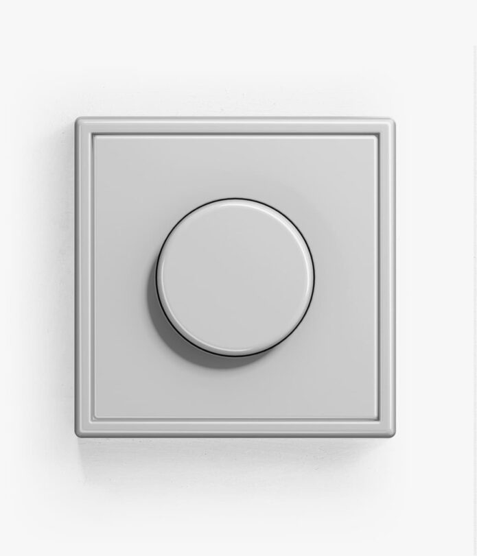 Jung LS 990 Light Grey Dimmer switch