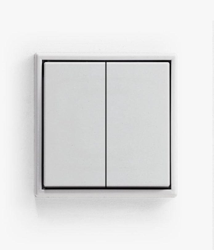 Jung LS 990 Light Grey light switch