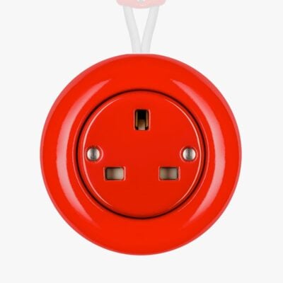 Katy Paty Colona Surface Mounted red plug socket