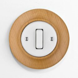Katy Paty Roo Lignum Beech wood light switch
