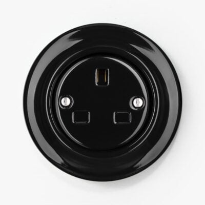 Katy Paty Roo Nigra black plug socket