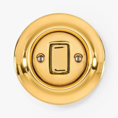 Rocker from Swtch Katy Paty ROO AURUM light switch in gold
