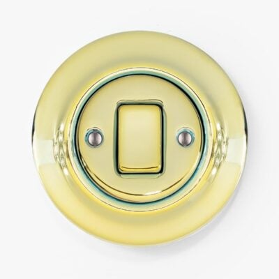 Katy Paty Roo Lucedo gold light switch