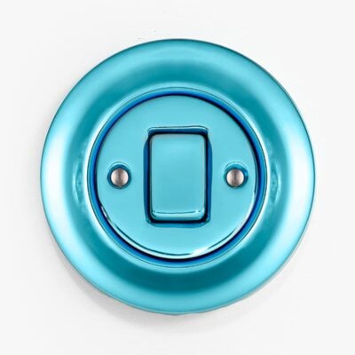 Katy Paty ROO CALEDO light switch in iridescent blue