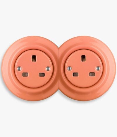 Katy Paty Roo Salmon double socket