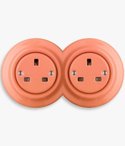 Katy Paty Roo Salmon double socket