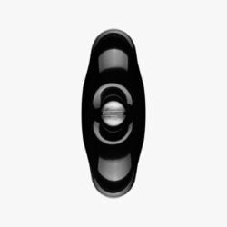 Katy Paty black porcelain cable clip