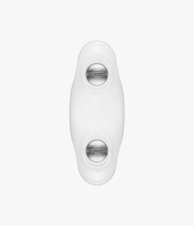 Porcelain clips for Katy Paty 6mm cable, white