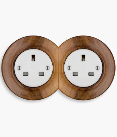 Roo Lignum American Walnut Double Unswitched