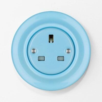 Katy Paty Roo baby blue plug socket