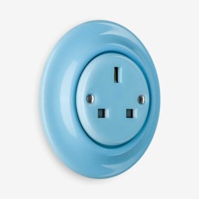Katy Paty Roo baby blue plug socket