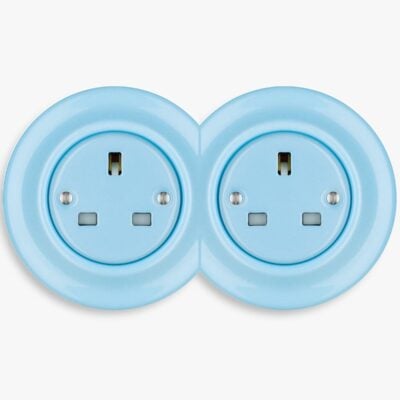 Katy Paty Roo baby blue plug socket