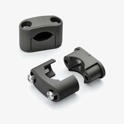 Textile Cable clamps, black