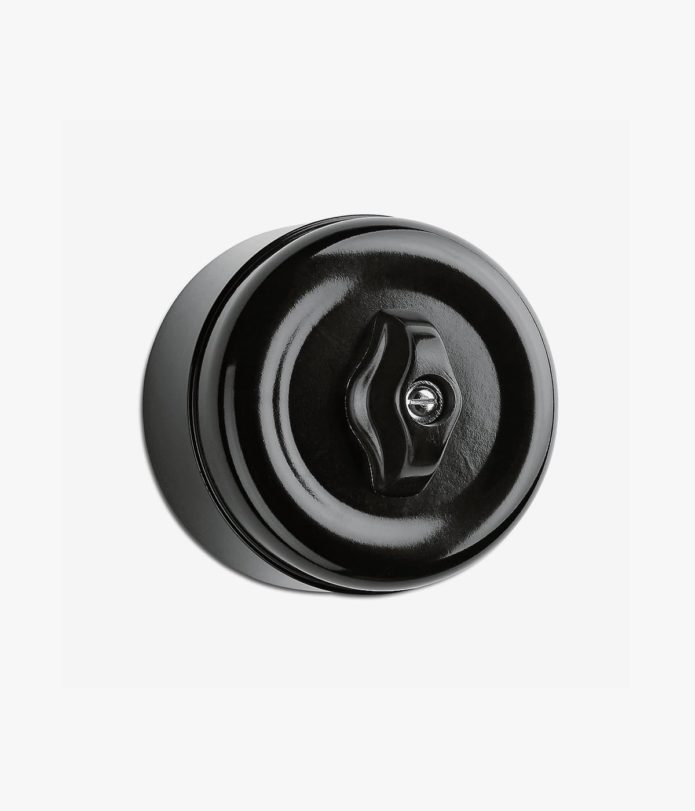 Bakelite Rotary surface-mounted light switch