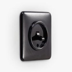 THPG Bakelite toggle light switch, square