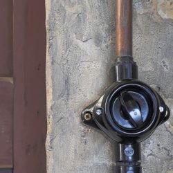 Bakelite Industrial Rotary switch on wall