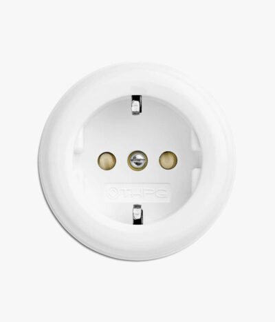 THPG Duroplast surface mounted EU socket
