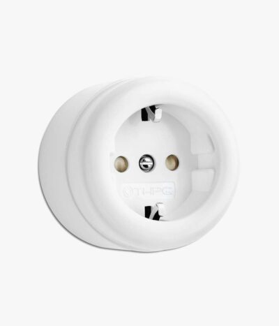 THPG Duroplast surface mounted EU socket