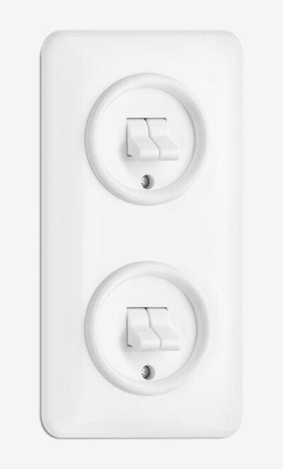 THPG Duroplast Toggle Quadruple (2 double 1-way in double frame)
