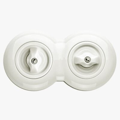 THPG Porcelain Rotary light switch