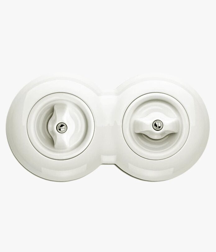 THPG Porcelain Rotary light switch