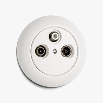 Ceramics from Swtch THPG Porcelain TV/SAT socket